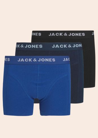 Jack & Jones bokserid 3 paari Black